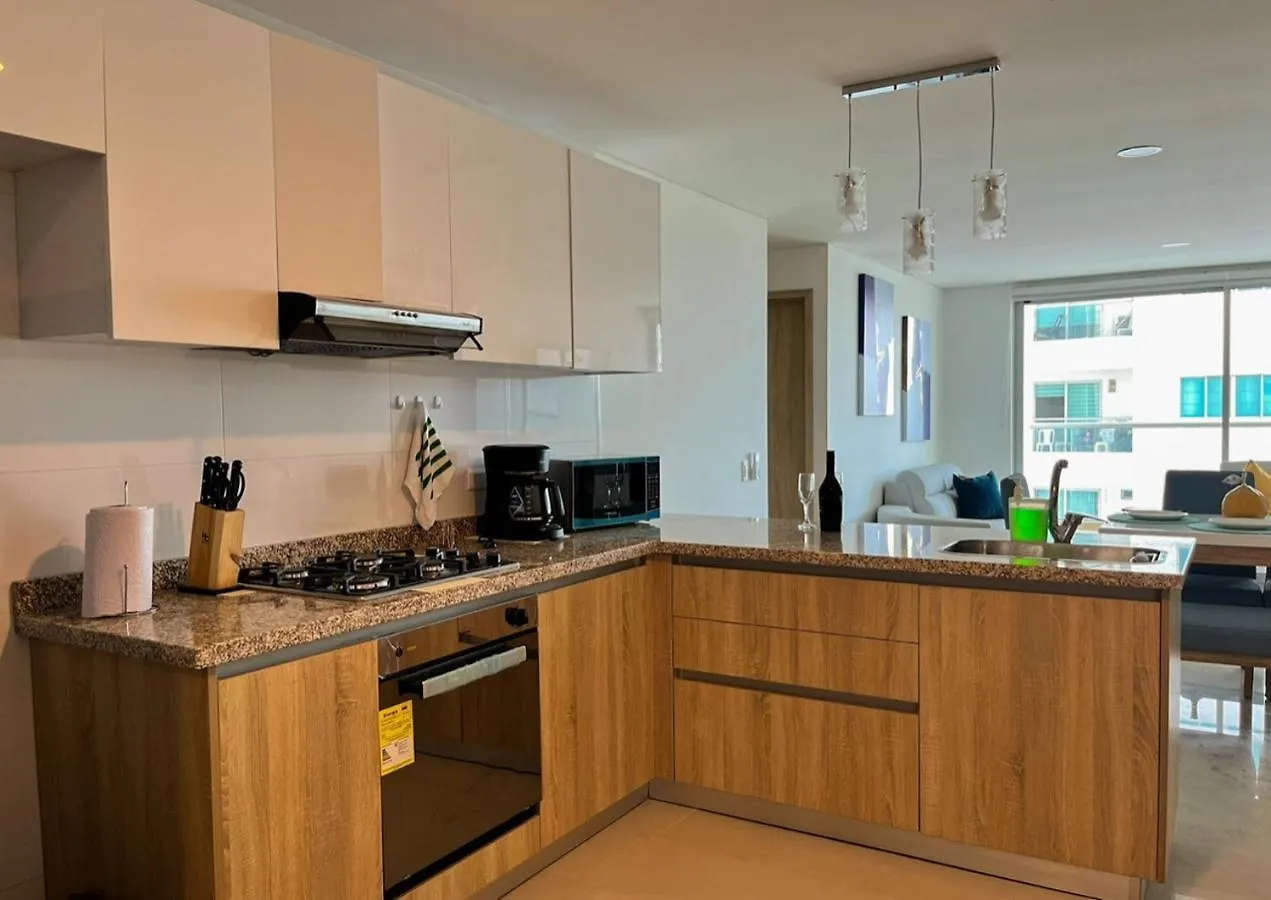 Exclusivo Apartamento Frente Al Mar En Cartagena