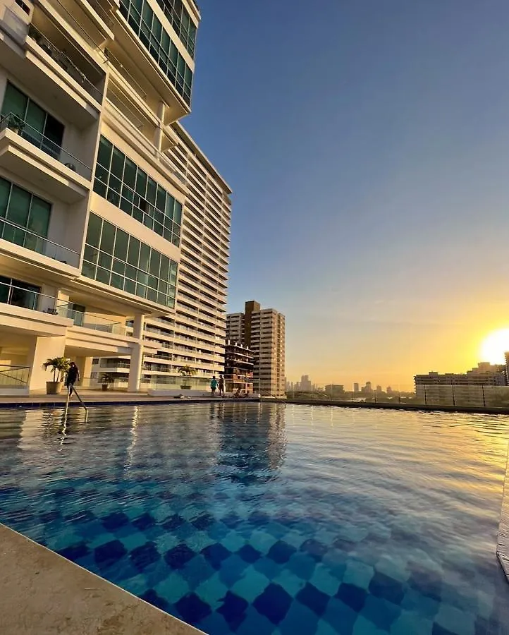 Exclusivo Apartamento Frente Al Mar En Cartagena 0*,  Colombia